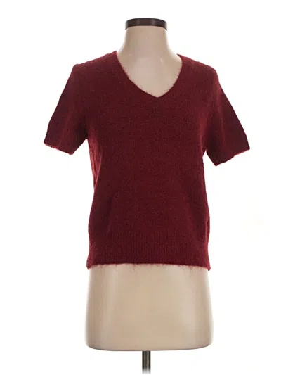 Pre-owned Calvin Klein Jeans Est.1978 Calvin Klein Jeans Sweater Vest In Burgundy