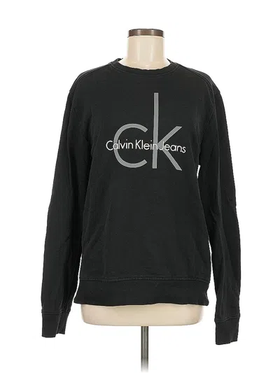Pre-owned Calvin Klein Jeans Est.1978 Calvin Klein Jeans Sweatshirt In Black