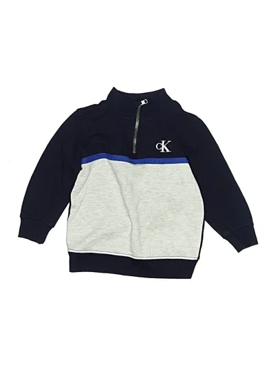 Pre-owned Calvin Klein Jeans Est.1978 Kids' Calvin Klein Jeans Sweatshirt In Blue