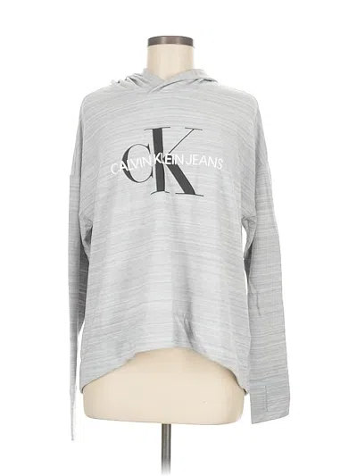 Pre-owned Calvin Klein Jeans Est.1978 Calvin Klein Jeans Sweatshirt In Silver