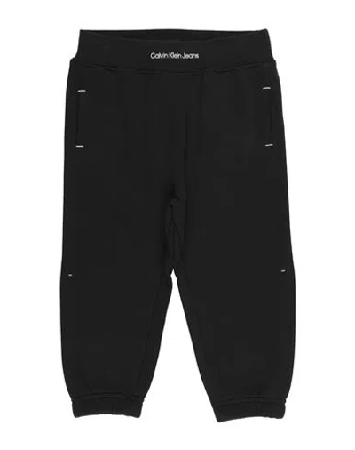 Calvin Klein Jeans Est.1978 Babies' Calvin Klein Jeans Toddler Boy Pants Black Size 6 Cotton, Polyester