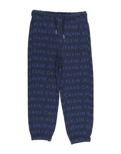 Calvin Klein Jeans Est.1978 Babies' Calvin Klein Jeans Toddler Boy Pants Navy Size 6 Cotton In Blue
