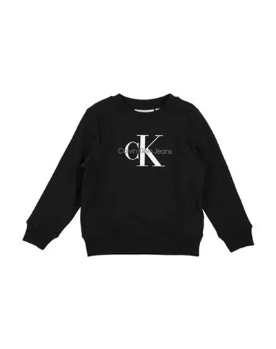 Calvin Klein Jeans Est.1978 Babies' Calvin Klein Jeans Toddler Boy Sweatshirt Black Size 6 Cotton