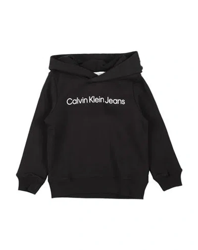 Calvin Klein Jeans Est.1978 Babies' Calvin Klein Jeans Toddler Boy Sweatshirt Black Size 6 Cotton