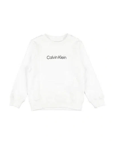 Calvin Klein Jeans Est.1978 Babies' Calvin Klein Jeans Toddler Boy Sweatshirt White Size 4 Cotton