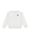 Calvin Klein Jeans Est.1978 Calvin Klein Jeans Toddler Boy Sweatshirt White Size 6 Cotton, Polyester In White