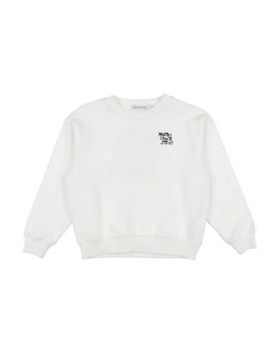 Calvin Klein Jeans Est.1978 Babies' Calvin Klein Jeans Toddler Boy Sweatshirt White Size 6 Cotton, Polyester