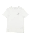 Calvin Klein Jeans Est.1978 Babies' Calvin Klein Jeans Toddler Boy T-shirt White Size 6 Cotton