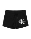 Calvin Klein Jeans Est.1978 Calvin Klein Jeans Toddler Girl Shorts & Bermuda Shorts Black Size 6 Cotton, Polyester In Black
