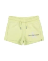 Calvin Klein Jeans Est.1978 Calvin Klein Jeans Toddler Girl Shorts & Bermuda Shorts Light Green Size 6 Cotton, Polyester In Green