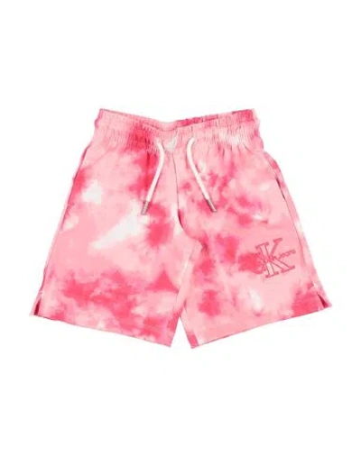 Calvin Klein Jeans Est.1978 Babies' Calvin Klein Jeans Toddler Girl Shorts & Bermuda Shorts Pink Size 6 Cotton, Elastane