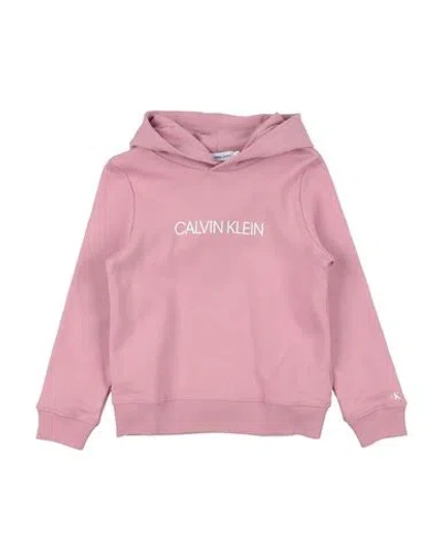 Calvin Klein Jeans Est.1978 Babies' Calvin Klein Jeans Toddler Girl Sweatshirt Antique Rose Size 6 Cotton In Pink
