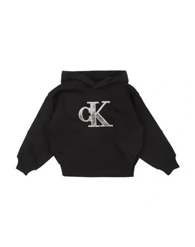 Calvin Klein Jeans Est.1978 Babies' Calvin Klein Jeans Toddler Girl Sweatshirt Black Size 4 Cotton