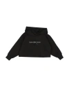 Calvin Klein Jeans Est.1978 Calvin Klein Jeans Toddler Girl Sweatshirt Black Size 6 Cotton, Recycled Polyester, Elastane In Black