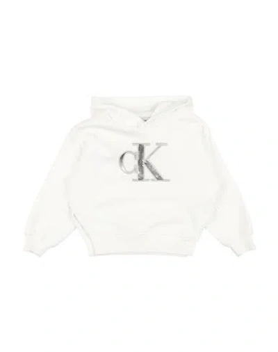 Calvin Klein Jeans Est.1978 Babies' Calvin Klein Jeans Toddler Girl Sweatshirt Ivory Size 4 Cotton