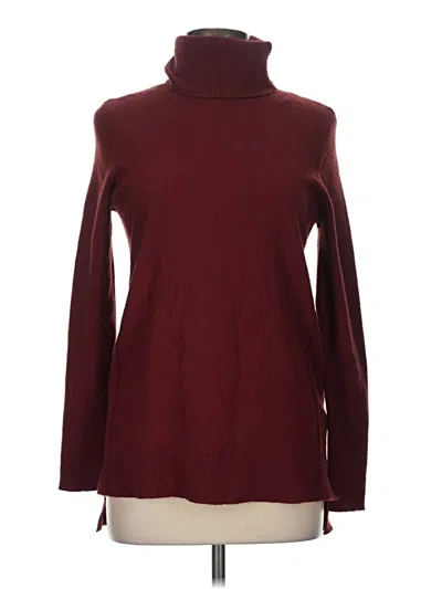 Pre-owned Calvin Klein Jeans Est.1978 Calvin Klein Jeans Turtleneck Sweater In Burgundy