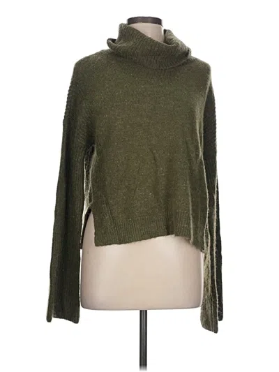 Pre-owned Calvin Klein Jeans Est.1978 Calvin Klein Jeans Turtleneck Sweater In Green