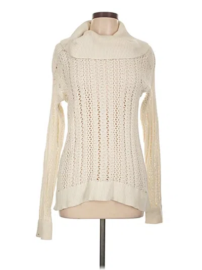 Pre-owned Calvin Klein Jeans Est.1978 Calvin Klein Jeans Turtleneck Sweater In White