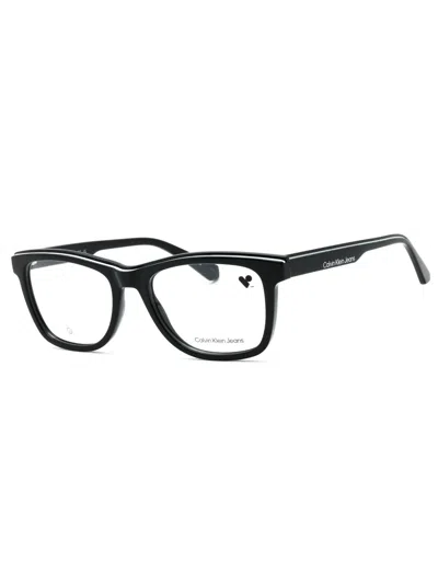 Calvin Klein Jeans Est.1978 Calvin Klein Jeans Unisex Rectangular Eyeglasses Ckj24610 In Neutral