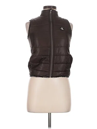 Pre-owned Calvin Klein Jeans Est.1978 Calvin Klein Jeans Vest In Brown