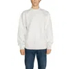 Calvin Klein Jeans Est.1978 Calvin Klein Jeans White Cotton Rigenerato Men's Sweater In White