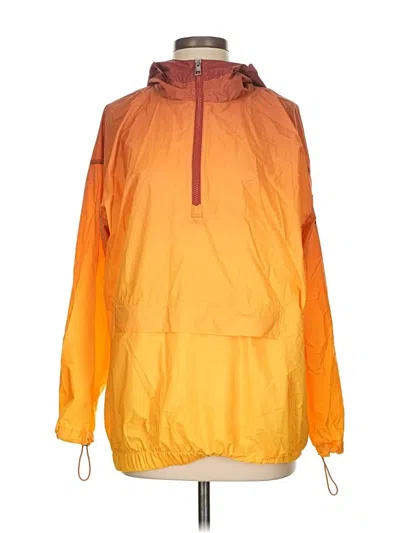 Pre-owned Calvin Klein Jeans Est.1978 Calvin Klein Jeans Windbreaker Jacket In Orange