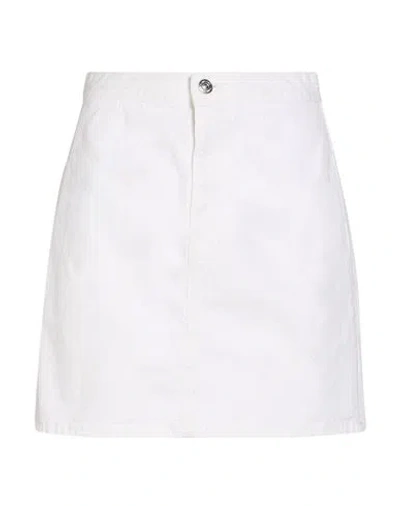 Calvin Klein Jeans Est.1978 Calvin Klein Jeans Woman Denim Skirt Off White Size 24 Cotton