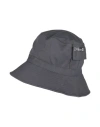 Calvin Klein Jeans Est.1978 Calvin Klein Jeans Woman Hat Charcoal Size L Polyester, Cotton In Black