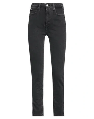 Calvin Klein Jeans Est.1978 Calvin Klein Jeans Woman Jeans Black Size 28w-30l Cotton, Elastomultiester, Elastane