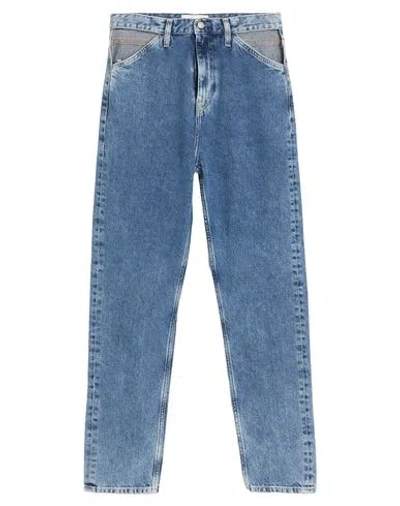 Calvin Klein Jeans Est.1978 Calvin Klein Jeans Woman Jeans Blue Size 30w-30l Cotton, Recycled Cotton