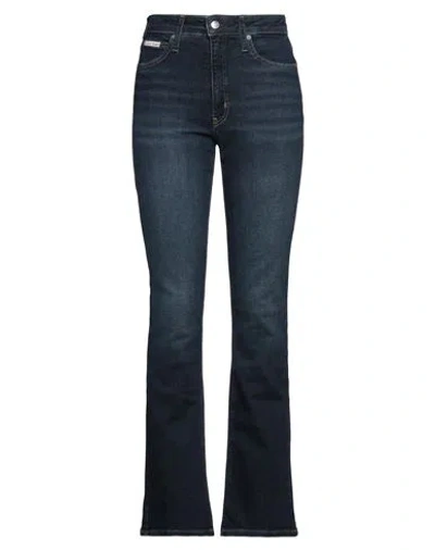 Calvin Klein Jeans Est.1978 Calvin Klein Jeans Woman Jeans Blue Size 30w-32l Cotton, Elastomultiester, Elastane