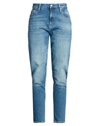 Calvin Klein Jeans Est.1978 Calvin Klein Jeans Woman Jeans Blue Size 31w-30l Cotton, Elastane