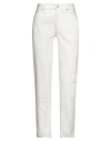 Calvin Klein Jeans Est.1978 Calvin Klein Jeans Woman Jeans White Size 27w-30l Cotton
