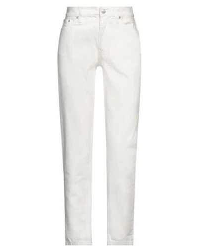 Calvin Klein Jeans Est.1978 Calvin Klein Jeans Woman Jeans White Size 27w-30l Cotton