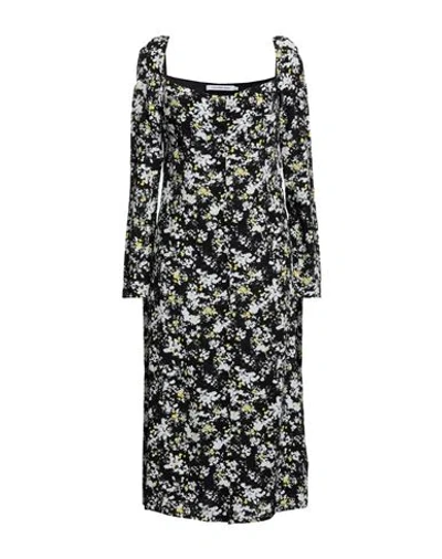Calvin Klein Jeans Est.1978 Calvin Klein Jeans Woman Midi Dress Black Size M Viscose, Polyester