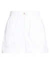 Calvin Klein Jeans Est.1978 Calvin Klein Jeans Woman Shorts & Bermuda Shorts White Size Xs Cotton In White