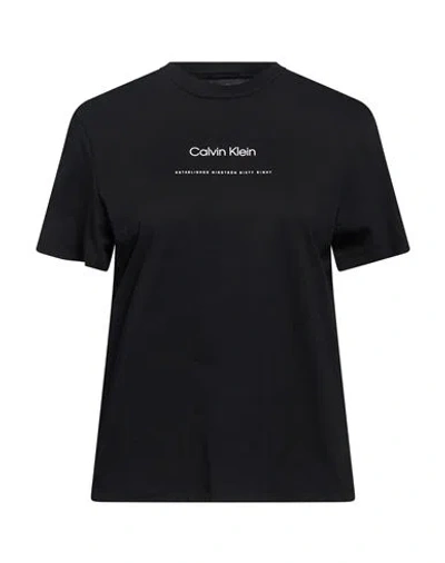 Calvin Klein Jeans Est.1978 Calvin Klein Jeans Woman T-shirt Black Size Xs Cotton