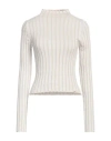 Calvin Klein Jeans Est.1978 Calvin Klein Jeans Woman Turtleneck Ivory Size S Cotton
