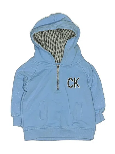 Pre-owned Calvin Klein Jeans Est.1978 Babies' Calvin Klein Jeans Zip Up Hoodie In Blue