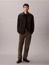 Calvin Klein Jeans Est.1978 Calvin Klein Men's 90s Straight Corduroy Chino Pants In Brown