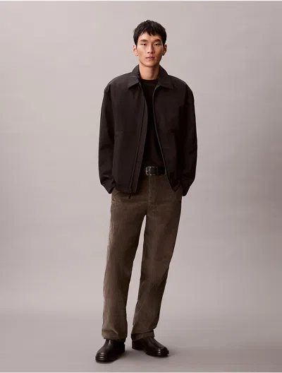 Calvin Klein Jeans Est.1978 Calvin Klein Men's 90s Straight Corduroy Chino Pants In Brown