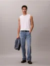 Calvin Klein Jeans Est.1978 Calvin Klein Men's 90s Straight Jeans In Blue