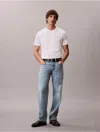Calvin Klein Jeans Est.1978 Calvin Klein Men's 90s Straight Jeans In Retro Light