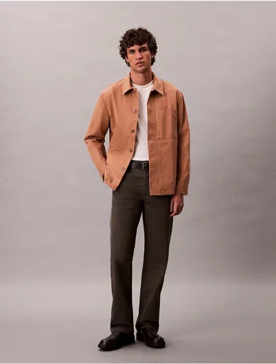 Calvin Klein Jeans Est.1978 Calvin Klein Men's 90s Straight Pants In Brown
