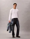 Calvin Klein Jeans Est.1978 Calvin Klein Men's Arch Logo Graphic Relaxed T-shirt In White