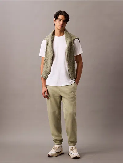 Calvin Klein Jeans Est.1978 Calvin Klein Men's Archive Fleece Varsity Logo Joggers