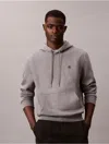 Calvin Klein Jeans Est.1978 Calvin Klein Men's Archive Logo Fleece Hoodie In Gray