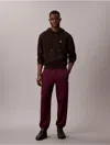 Calvin Klein Jeans Est.1978 Calvin Klein Men's Archive Logo Fleece Joggers In Brown