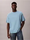 Calvin Klein Jeans Est.1978 Calvin Klein Men's Archive Logo Relaxed Crewneck T-shirt In Blue