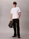 Calvin Klein Jeans Est.1978 Calvin Klein Men's Bold Logo Graphic Relaxed T-shirt In White